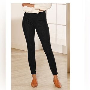 Soft Surroundings The Ultimate Denim Pull-On Skinny Jeans I - Size Large